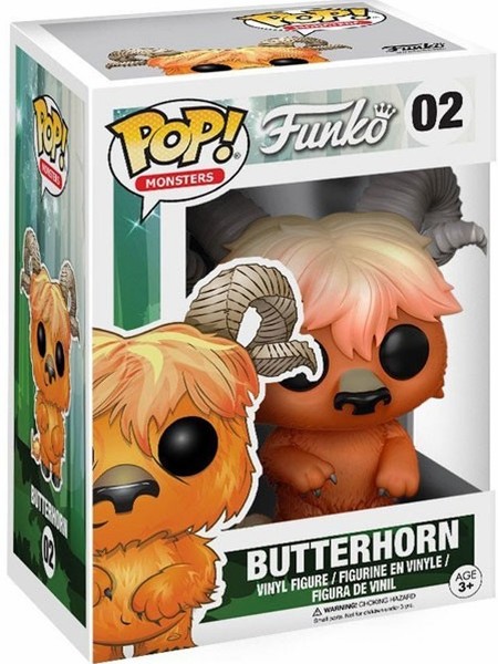 Funko POP #02 Monsters Wetmore Forest Butterhorn Figure, Razors Edge Collectibles